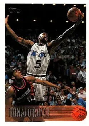 1996-97 Topps #62 - Donald Royal - Orlando Magic