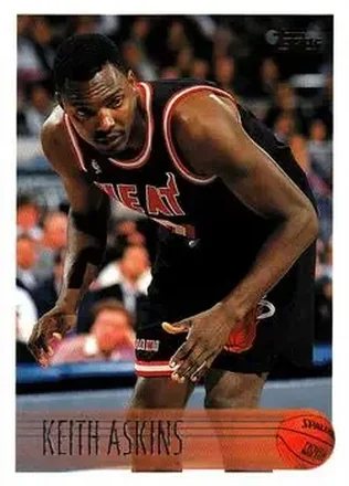 1996-97 Topps #67 - Keith Askins - Miami Heat