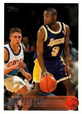 1996-97 Topps #70 - Nick Van Exel - Los Angeles Lakers