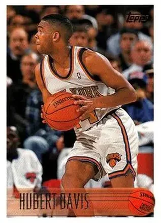 1996-97 Topps #74 - Hubert Davis - New York Knicks
