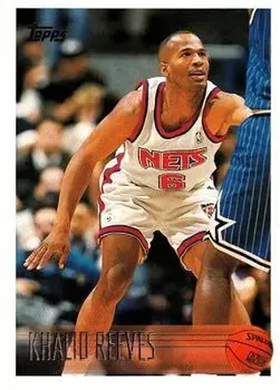 1996-97 Topps #79 - Khalid Reeves - New Jersey Nets