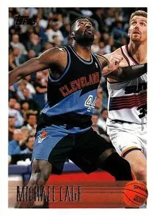 1996-97 Topps #91 - Michael Cage - Cleveland Cavaliers