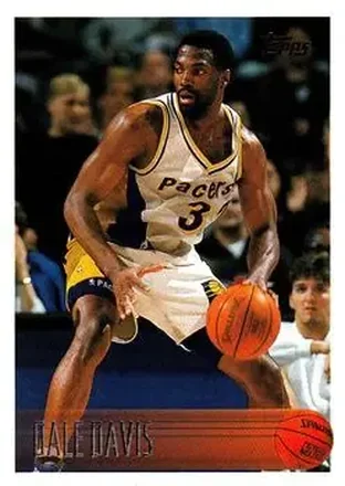 1996-97 Topps #96 - Dale Davis - Indiana Pacers