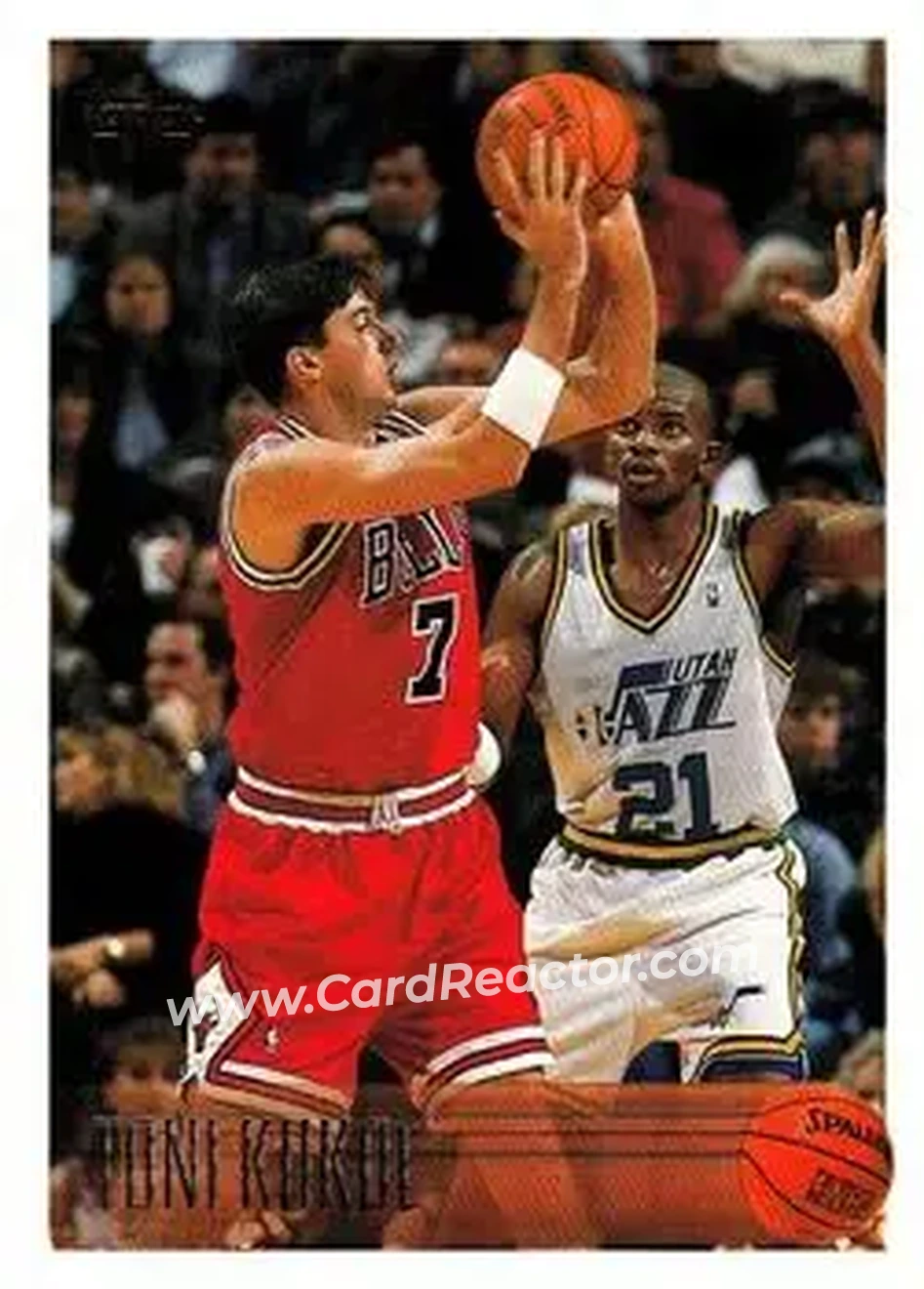 1996-97 Topps #99 - Toni Kukoc - Chicago Bulls