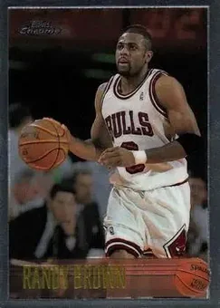 1996-97 Topps Chrome #63 - Randy Brown - Chicago Bulls