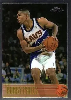 1996-97 Topps Chrome #68 - Bobby Phills - Cleveland Cavaliers
