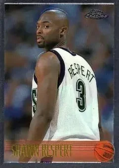 1996-97 Topps Chrome #73 - Shawn Respert - Milwaukee Bucks