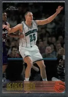 1996-97 Topps Chrome #83 - Jiri Zidek - Charlotte Hornets