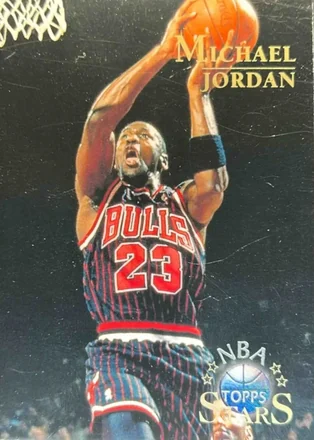 1996-97 Topps Stars #24 - Michael Jordan