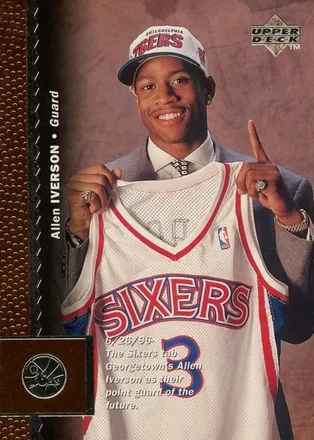1996-97 Upper Deck #91 - Allen Iverson