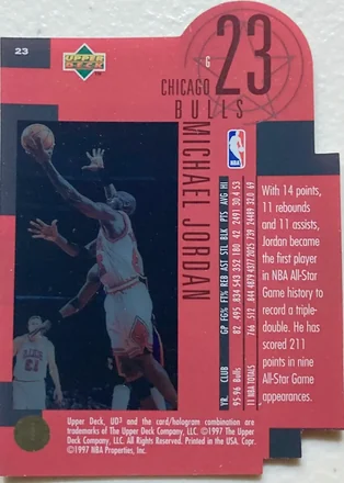 1996-97 Upper Deck UD3 #23 - Michael Jordan