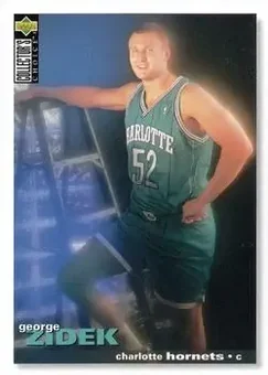 1995-96 Collector's Choice English II #10 - Jiri Zidek - Charlotte Hornets