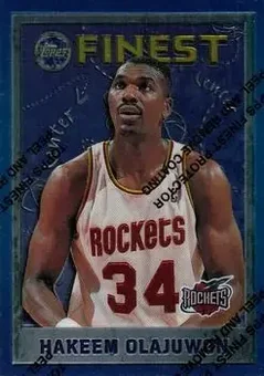 1995-96 Finest #1 Hakeem Olajuwon