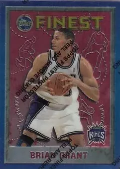 1995-96 Finest #33 - Brian Grant - Sacramento Kings