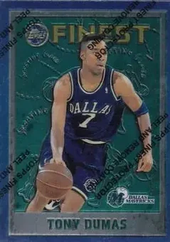 1995-96 Finest #69 - Tony Dumas - Dallas Mavericks