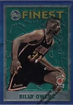 1995-96 Finest #99 - Billy Owens - Miami Heat