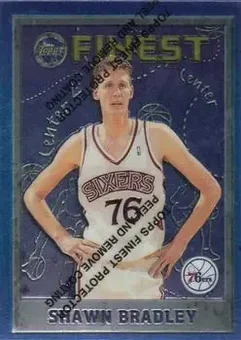 1995-96 Finest #100 - Shawn Bradley - Philadelphia 76ers