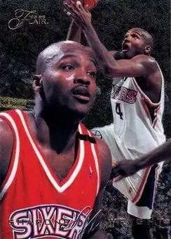 1995-96 Flair #103 - Sharone Wright - Philadelphia 76ers