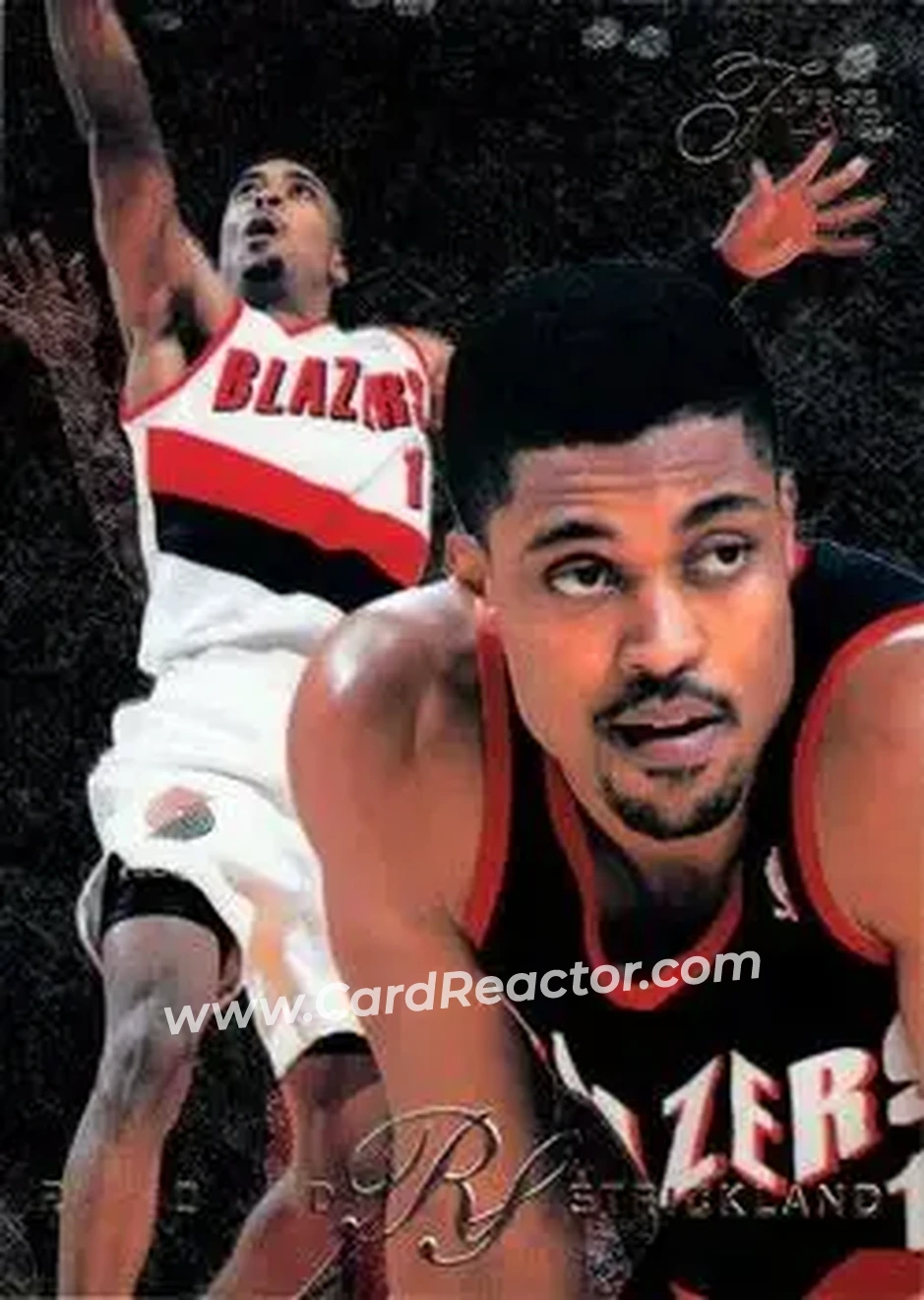 1995-96 Flair #113 - Rod Strickland - Portland Trail Blazers - Front