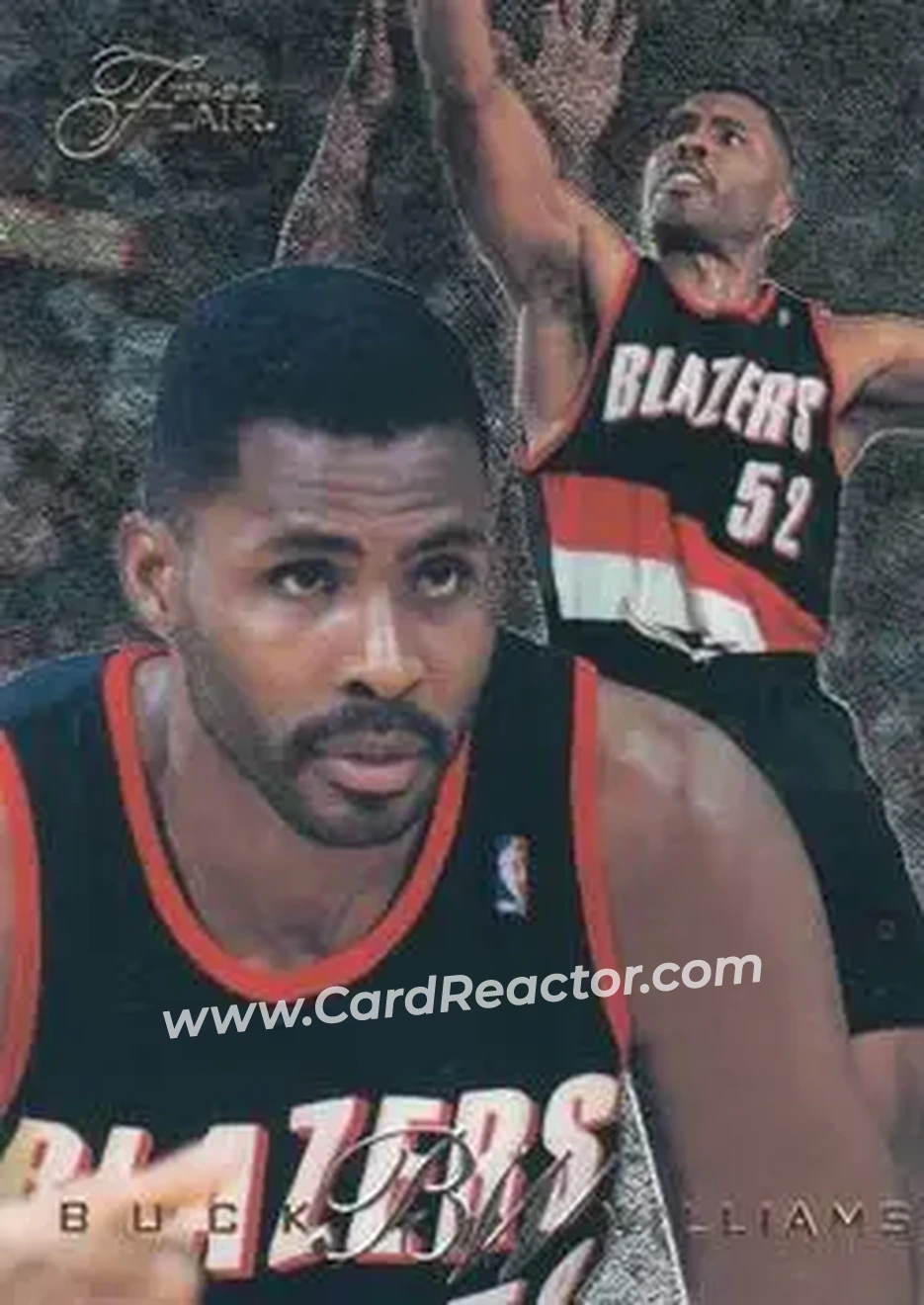 1995-96 Flair #115 - Buck Williams - Portland Trail Blazers - Front