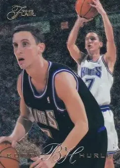 1995-96 Flair #117 - Bobby Hurley - Sacramento Kings