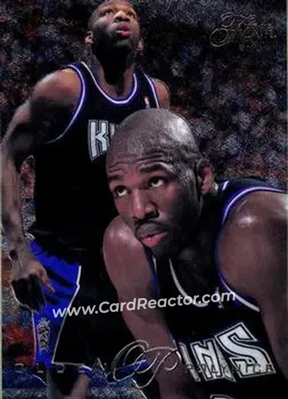 1995-96 Flair #118 - Olden Polynice - Sacramento Kings - Front
