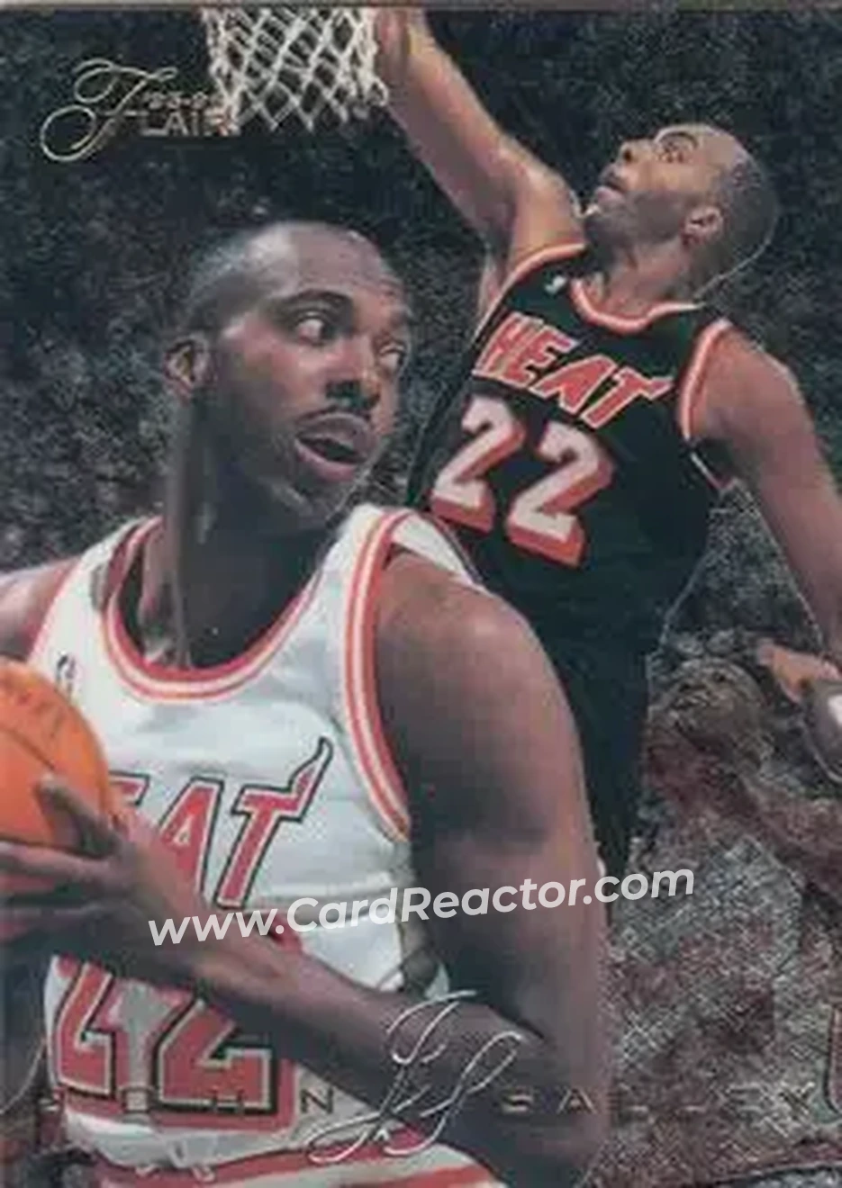 1995-96 Flair #134 - John Salley - Toronto Raptors - Front