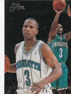1995-96 Flair #158 - Khalid Reeves - New Jersey Nets