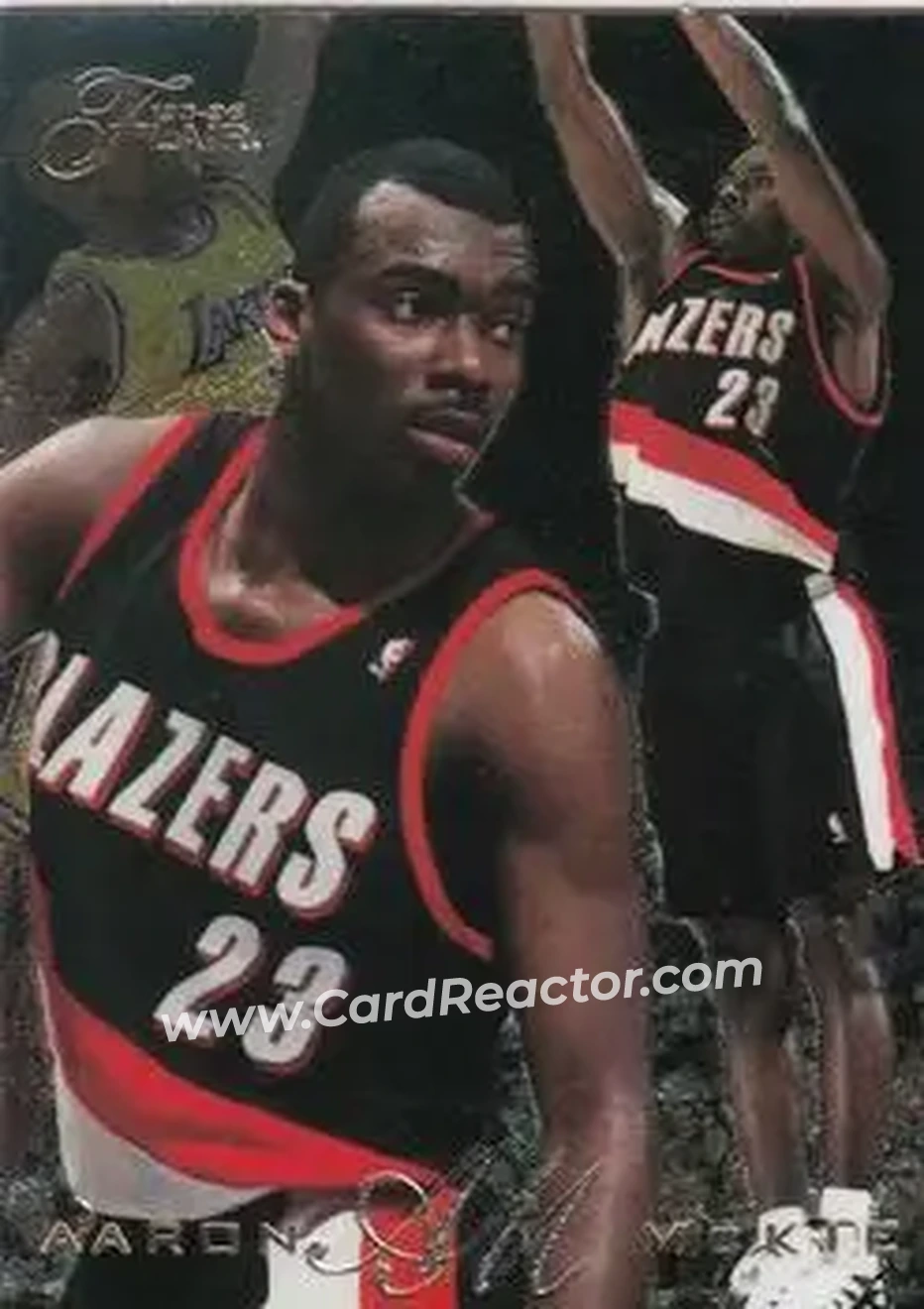 1995-96 Flair #184 - Aaron McKie - Portland Trail Blazers - Front