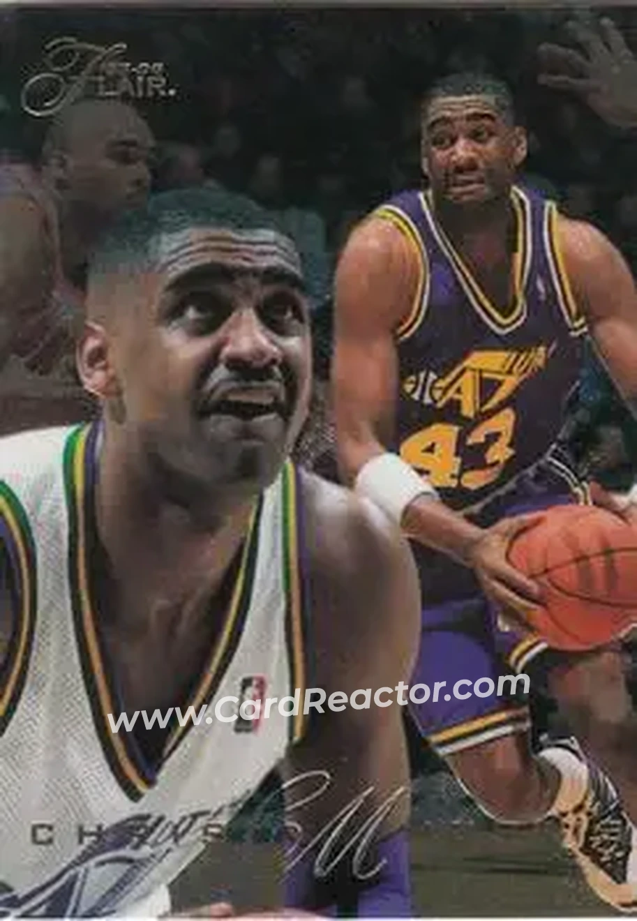 1995-96 Flair #191 - Chris Morris - Utah Jazz - Front