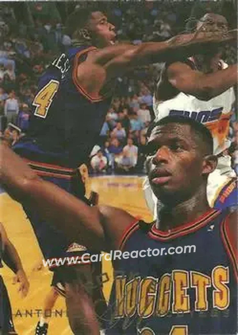 1995-96 Flair #208 - Antonio McDyess - Denver Nuggets - Front