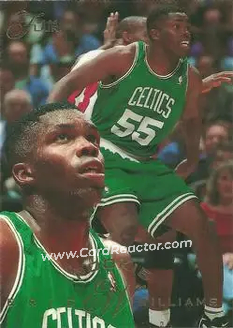 1995-96 Flair #226 - Eric Williams - Boston Celtics - Front