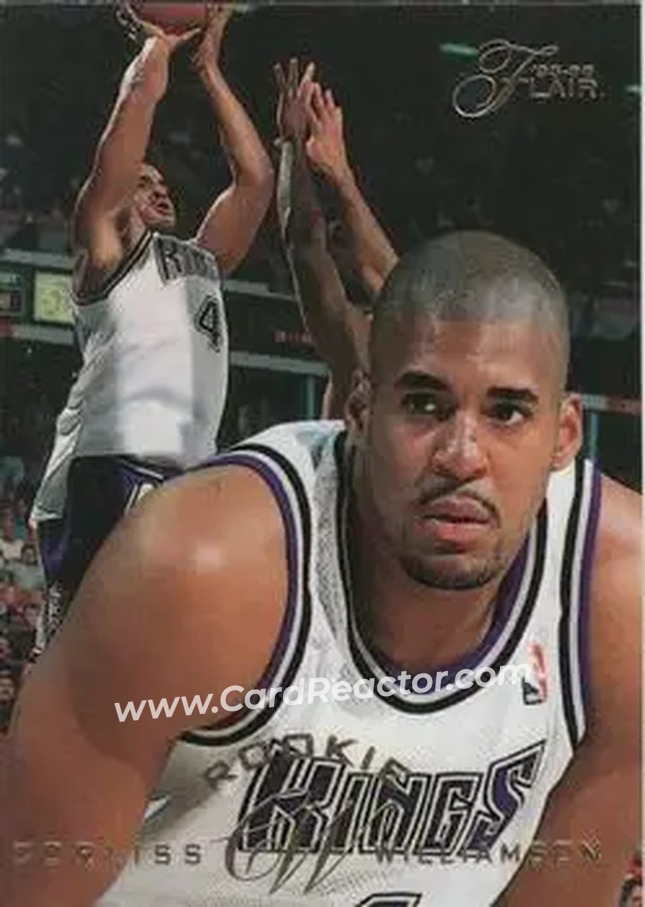 1995-96 Flair #227 - Corliss Williamson - Sacramento Kings - Front