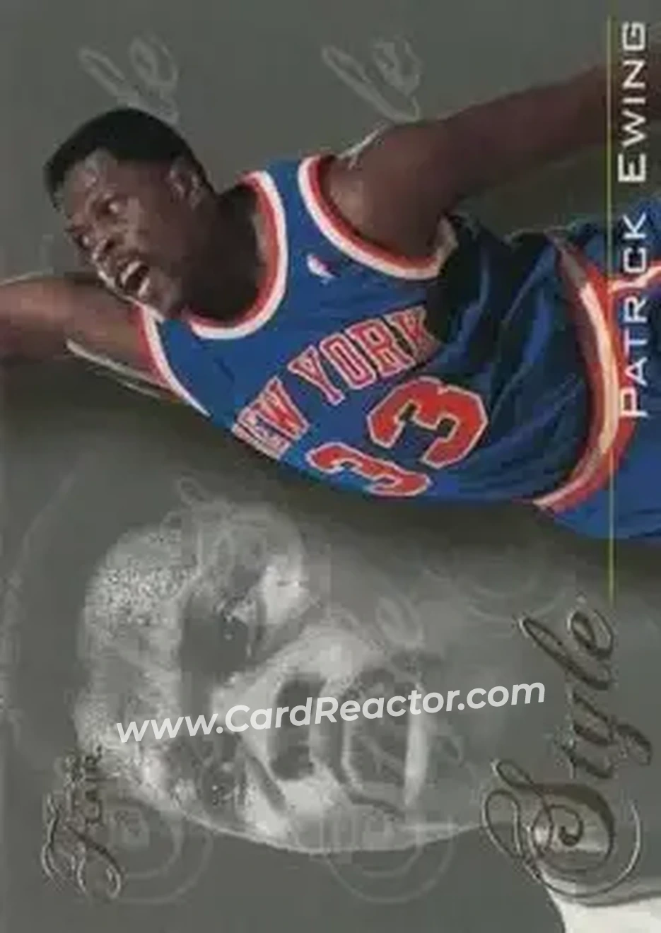 1995-96 Flair #231 - Patrick Ewing - New York Knicks - Front