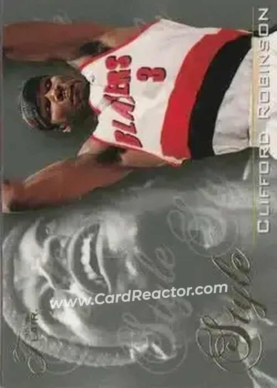 1995-96 Flair #243 - Clifford Robinson - Portland Trail Blazers - Front