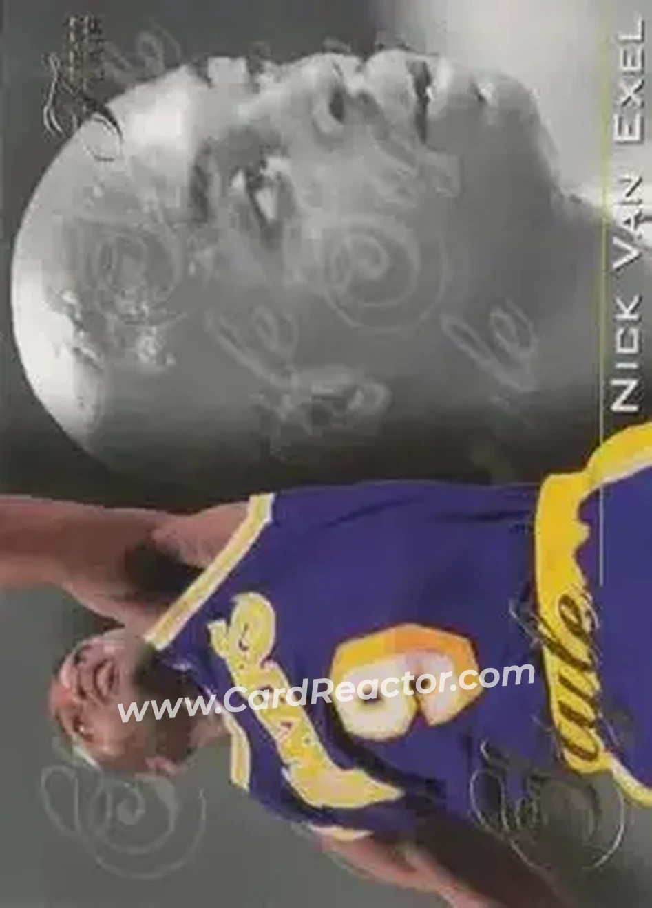 1995-96 Flair #247 - Nick Van Exel - Los Angeles Lakers - Front