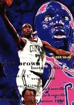 1995-96 Fleer #8 Dee Brown