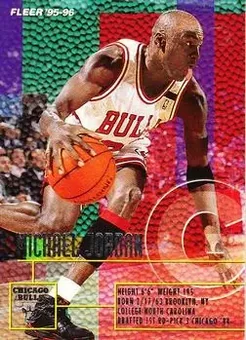 1995-96 Fleer #22 - Michael Jordan