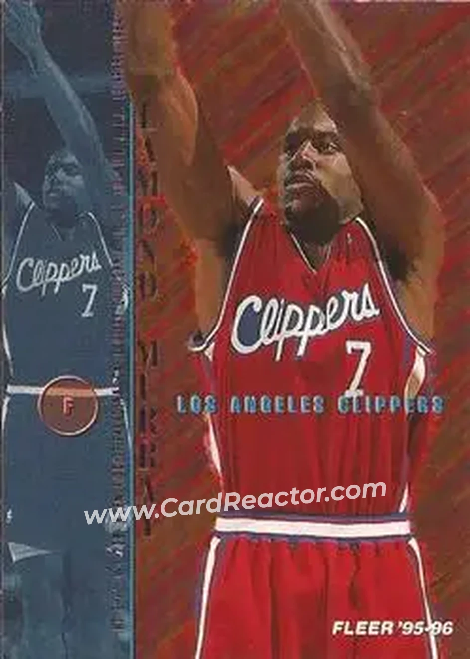 1995-96 Fleer #82 - Lamond Murray - Los Angeles Clippers - Front