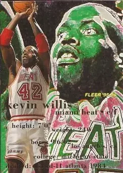 1995-96 Fleer #99 - Kevin Willis - Miami Heat