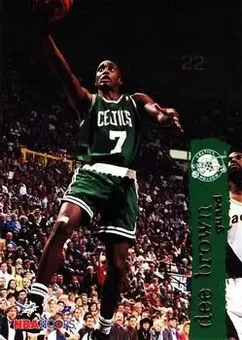 1995-96 Hoops #8 Dee Brown