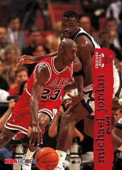 1995-96 Hoops #21 - Michael Jordan