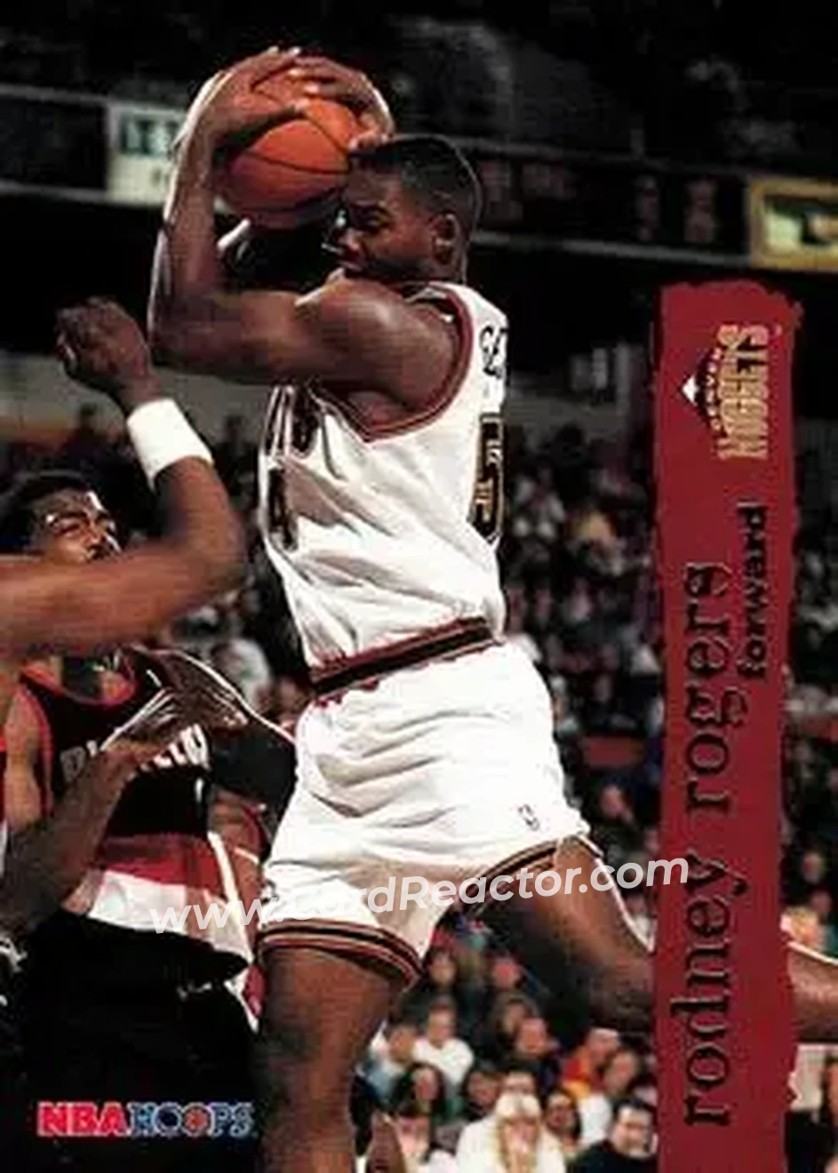 1995-96 Hoops #42 - Rodney Rogers - Denver Nuggets - Front