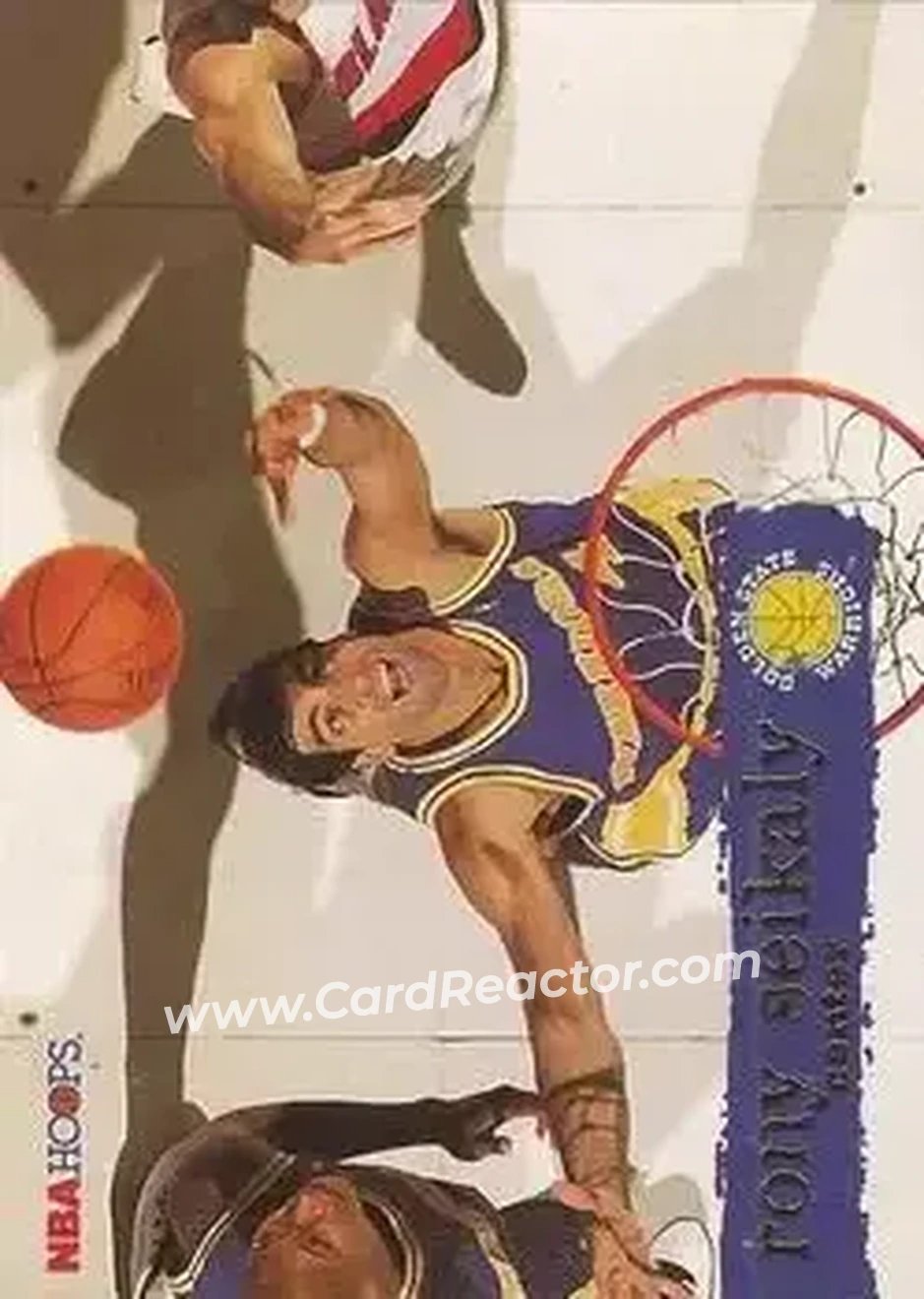 1995-96 Hoops #57 - Rony Seikaly - Golden State Warriors - Front