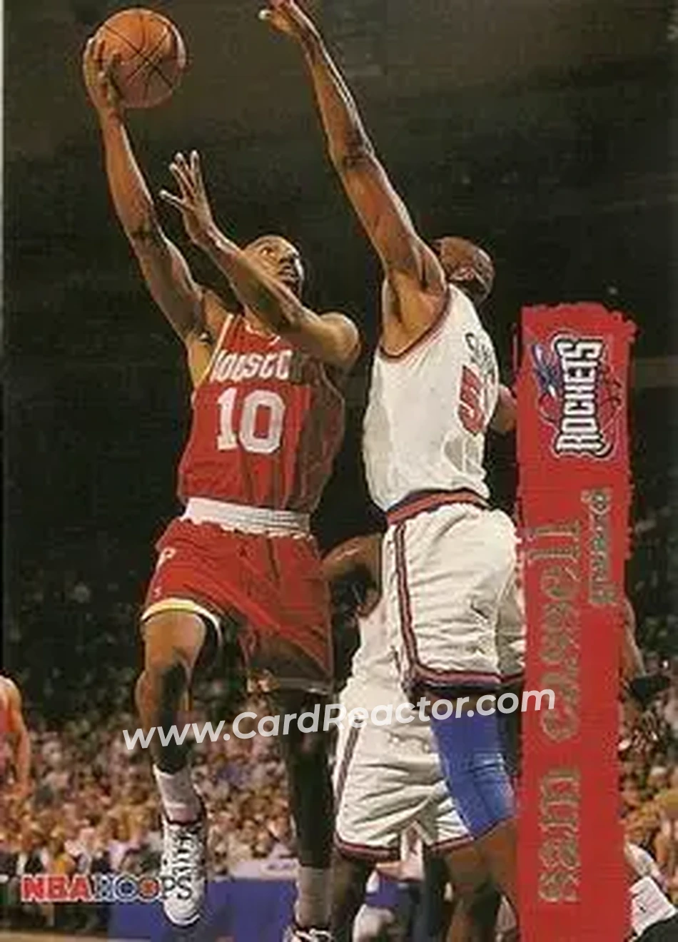 1995-96 Hoops #59 - Sam Cassell - Houston Rockets - Front