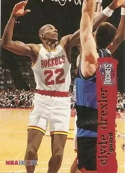1995-96 Hoops #60 Clyde Drexler