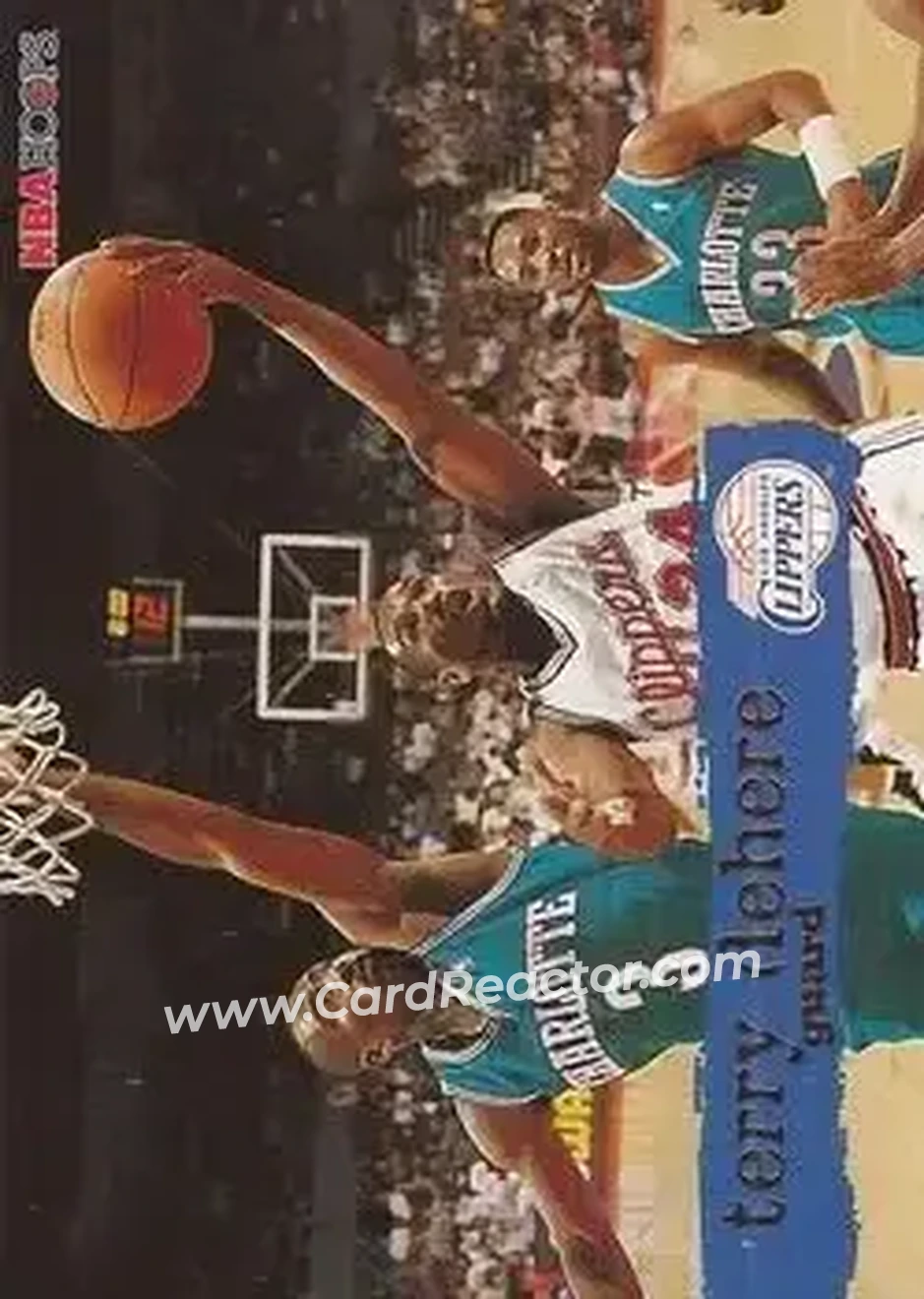 1995-96 Hoops #71 - Terry Dehere - Los Angeles Clippers - Front