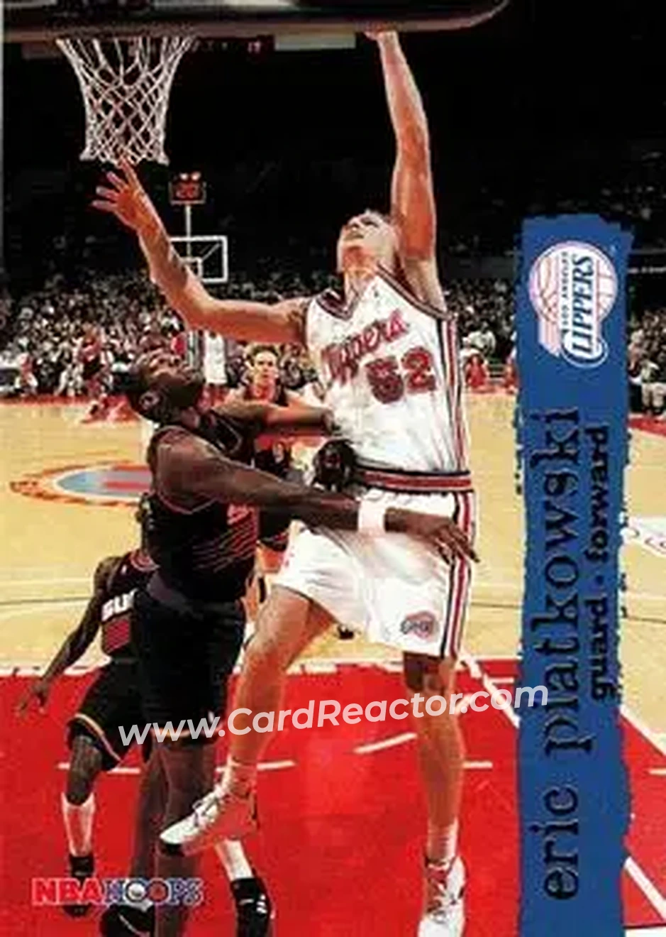 1995-96 Hoops #73 - Eric Piatkowski - Los Angeles Clippers - Front