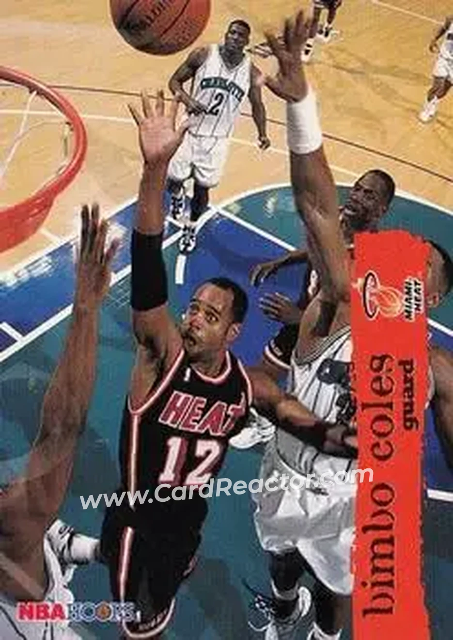1995-96 Hoops #83 - Bimbo Coles - Miami Heat - Front