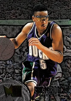 1995-96 Metal #63 - Eric Murdock - Milwaukee Bucks